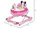 Disney Baby Minnie Mouse Baby Walkers and Activity Center, Pink Glitter Music and Lights Walker
