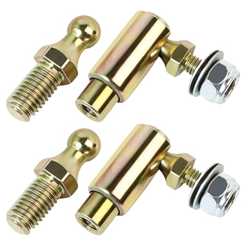 Image of 2 Pcs Quick Release Throttle Disconnect, Compatible with Allstar | 10-32 Female Thread Steel Carburetor Connecting Rod with Ball Joint Replacement