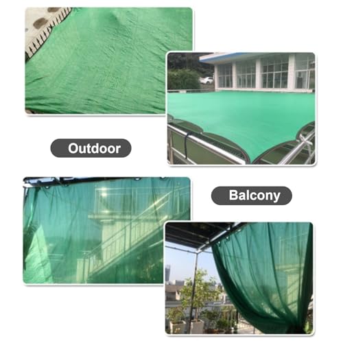 Red de protección solar y malla de privacidad exterior para jardín patio y porche de 6x20m 7