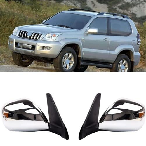 Capuchon rétroviseur Land Cruiser Prado 120 chrome élégance gauche