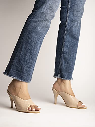 Image of Shoetopia Women Kitten Heel Sandal