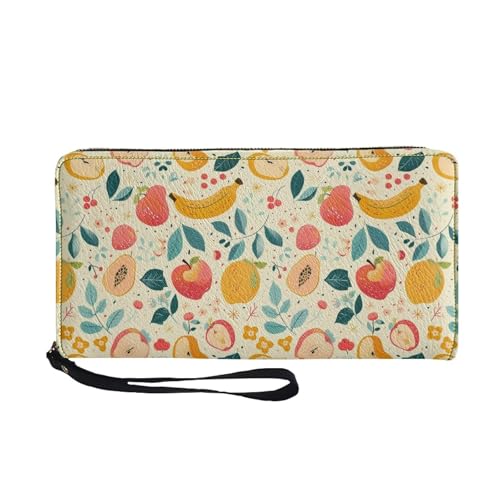 Wallet for Women Bifold Multi Card Case with Zipper Pocket