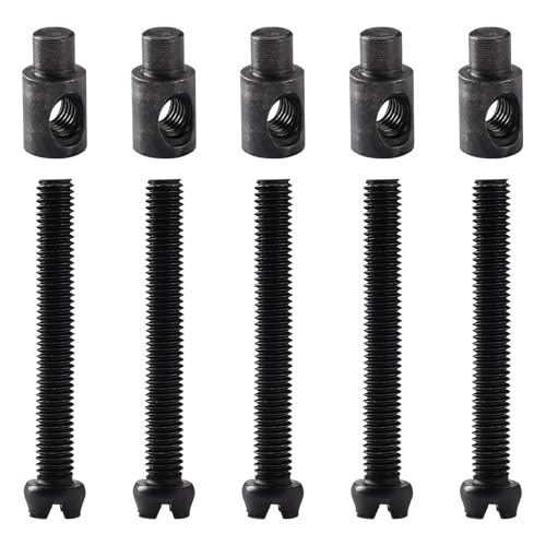VooGenzek 5 Pièces Vis de Réglage de Tendeur de Chaîne, Vis de Réglage de la Tension de la Tronçonneuse, pour Tronçonneuse Électrique 405 5016
