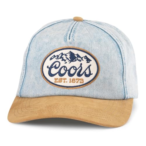 Image of AMERICAN NEEDLE Unisex Coors Beer Patch Adjustable Snapback Baseball Hat