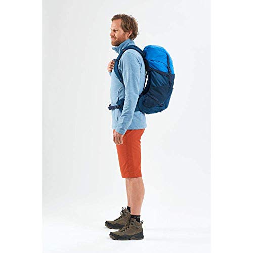 Foto von VAUDE Wanderrucksack Brenta 30l, wasserabweisender Rucksack Damen & Herren, komfortabler Trekkingrucksack mit integrierter Regenhülle, praktische Fächeraufteilung