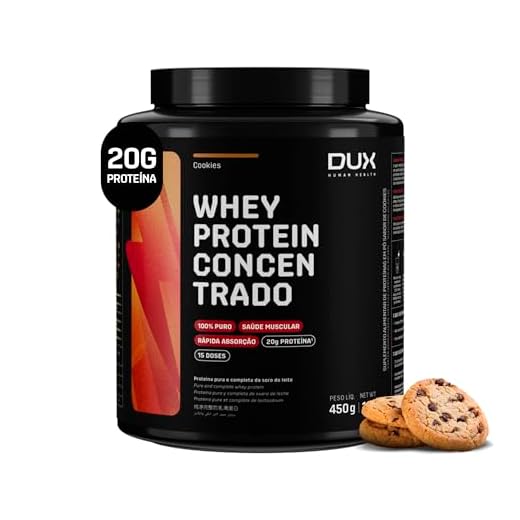 DuxNutrition Whey Protein Concentrado - 450G Cookies - Dux Nutrition