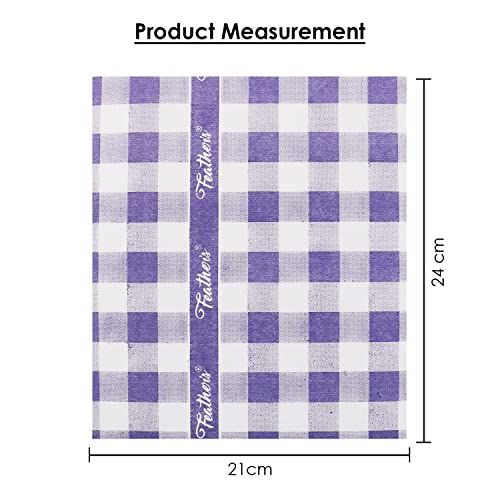 Image of Feather's Smartchoice Reusable Kitchen Towel Roll | 80 sheets per roll | Washable Non Woven Tissue, Clean wet surface, dishes, appliance, etc | Wash, Re-use and Repeat (Pack of 2)