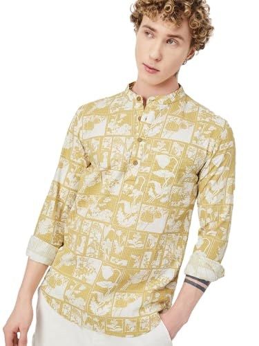 Image of Max Men's Cotton Regular Kurta