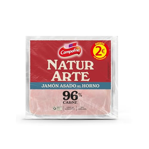 LONCHAS JAMON COCIDO 96% NATURARTE CAMPOFRIO 110G 2E