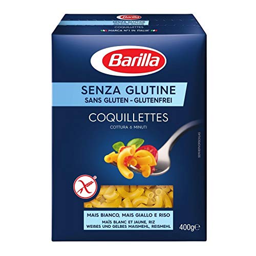 Barilla - Coquillettes Sans Gluten 400G - Lot De 5 - Livraison Rapide En France - Prix Par Lot