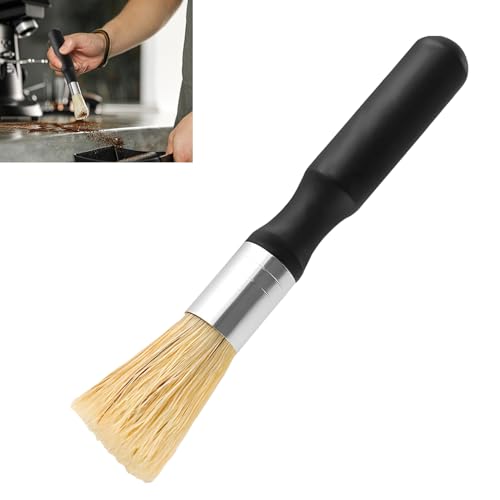 1 Stück Barista Pinsel, Reinigungspinsel Kaffeepinsel, Kaffee Pinsel, Kaffeebürste Reinigungsbürste Kaffeepulver Für Kaffeemühlen Espressomaschine Barista Zubehör Küchenpinsel, Naturborsten