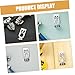 POPETPOP 10Pcs Heavy Duty Pallet Rack Safety Clips Adjustable Shelf Support Pins for Warehouse Storage High Strength Wear Design Fit for Various Racks Quick Tool