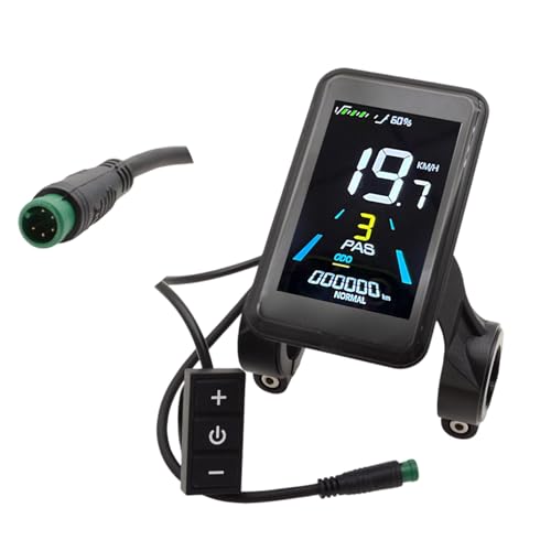 Écran LCD vélo électrique multifonction durable avec câble 5 broches - 4