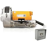AUTOMAZIONE MOTORE PER SERRANDA GARAGE 170KG CON ELETTROFRENO FRENO + SELETTORE...
