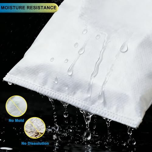 SpaceTent 5 Pack VF3502 Replacement for Rigid Shop Vac Bags Size A, compatible with RIDGID 12-16 Gallon Wet/Dry Vacuums, Part# 23743, High Performance Dust Filter Bags made of NEW PET Material by SpaceTent - Image 4