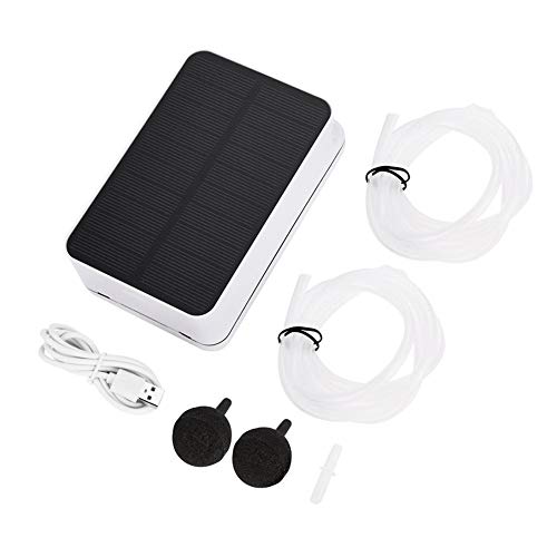 Pompe à oxygène solaire, énergie solaire, oxygénateur solaire pour bassin ou aquarium, 1,45 W
