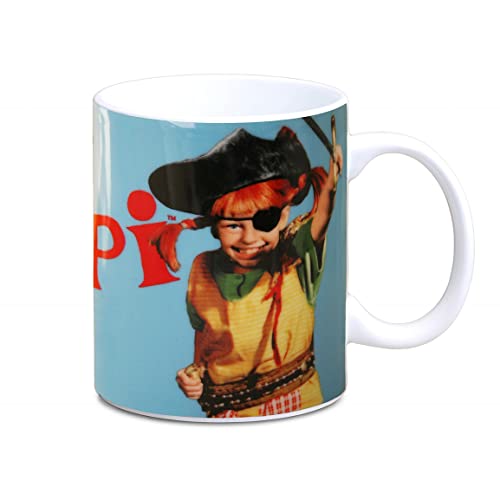 Logoshirt® Pippi Langstrumpf - Pirat I Porzellan Tasse -...