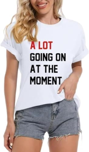Country Music A Lot Going On at The Moment Shirt for Women We are Never Getting Back Together Like Ever T Shirts (16 X-Large)