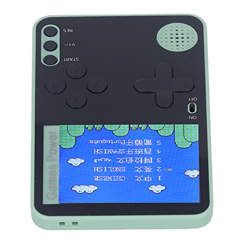 Console de jogos pré-carregado, console de jogos portátil com tela colorida portátil de 2,4 polegada
