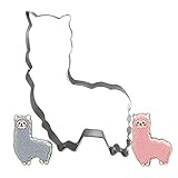  Cactus de llama alpaca animal cortador de la galleta del molde de la galleta de los niños la fiesta de cumpleaños del partido Llama la pasta de azúcar Moldes unicornio