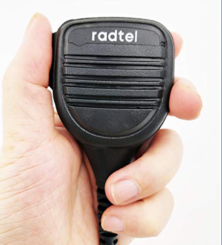 Radtel Micro haut-parleur résistant compatible avec radio étanche BaoFeng UV-9R Plus BF-A58 BF-9700 GT-3WP...