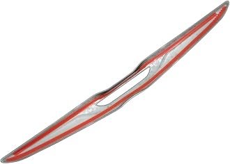 Kolya Glossy Black Rear Door Trunk Lid Center Emblem Badge Cover Molding Trim for 2011-2022 Chrysler 300 300C