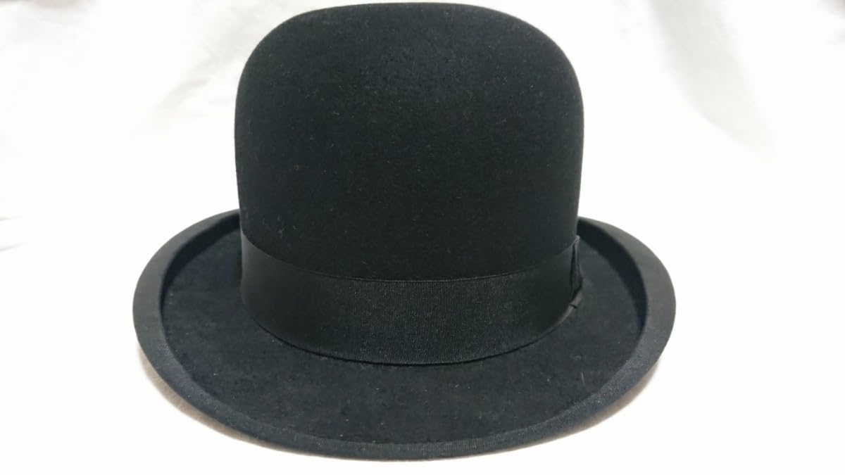 Amazon.co.jp: 戦前戦中戦後 昭和初期 山高帽 箱付 ボーラー