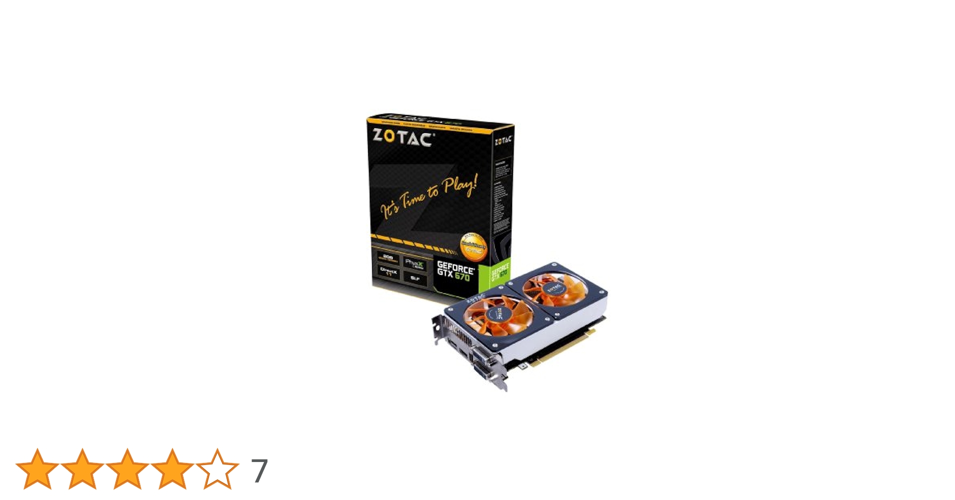 Amazon | ZOTAC GeForce GTX670搭載グラフィックカード GeForce