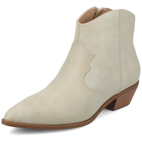 Journee Taliah Western Ankle Booties