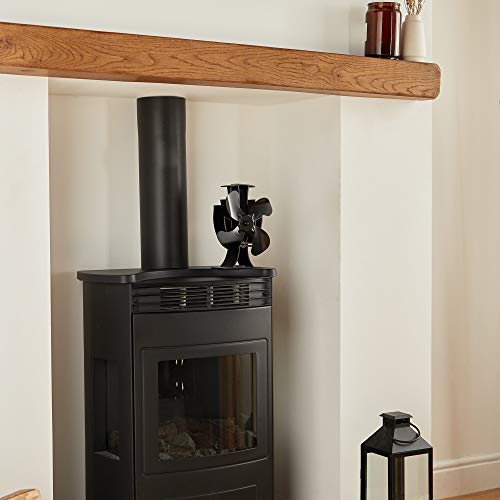 VonHaus-Stove-Fan--Log-Burner-Fan-with-4-Blades-Heat-Powered-Fan-for-WoodLog-Burners-Fireplaces-Stove-Heaters--Silent-Operation-Eco-Friendly-Circulation-Self-Powered-2-Year-Warranty
