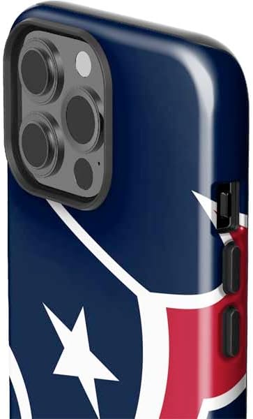 Skinit Impact Phone Case Compatible with iPhone 15 Pro Max - Officially Licensed NFL Houston Texans Large Logo Design
