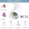 JACKYLED 20Ft UL Approval Extension Hanging Lantern Pendant Light Lamp Cord Cable 360W Suitable for E26 E27 Socket with On/Off Switch for Paper Lantern