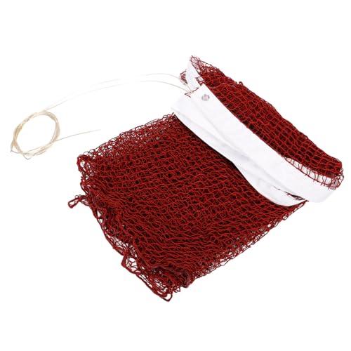 KOMBIUDA 1 Set Portable Badminton Training Net Standard Badminton Net Set Easy Setup Polypropylene