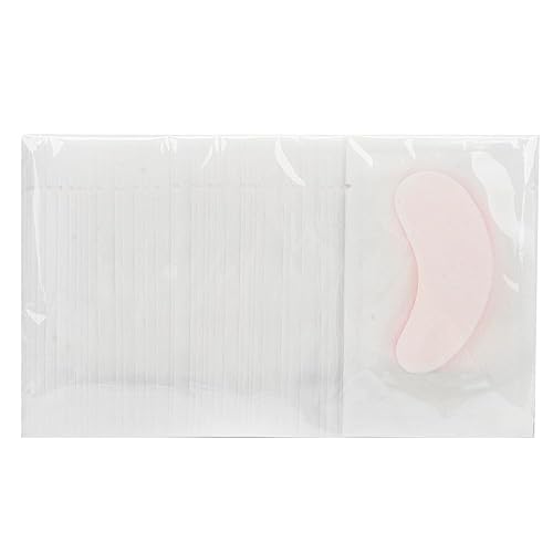 Miniatura 8 de 100 pares de parches de gel de hidrogel para debajo de los ojos, sin pelusas, almohadillas de pestañas para extensión de pestañas, máscara de