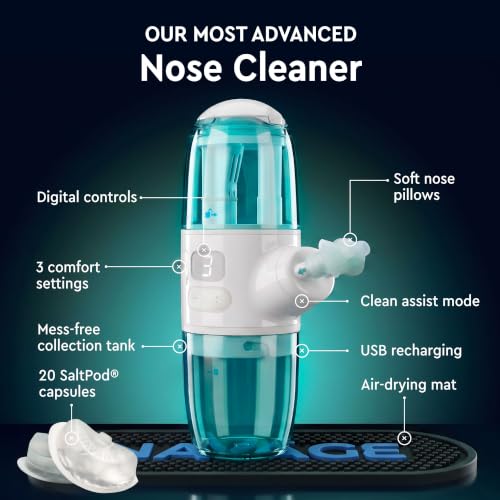 Image of Navage Advanced Nose Cleaner - Powered Suction Nasal Irrigation System
