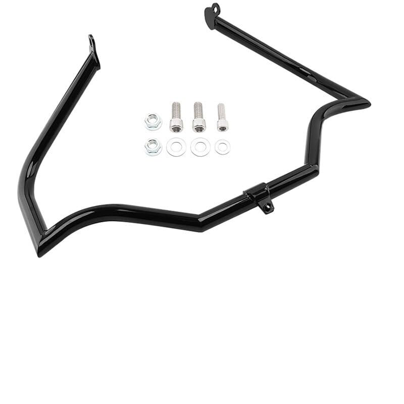 Barre moteur protection moto Harley Road King et Street Glide pour vos longs voyages de 2009 à 2023