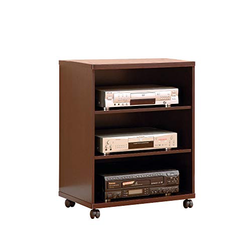 Benzara BM141948 Splendid TV Stand/Printer Stand with Casters, Brown