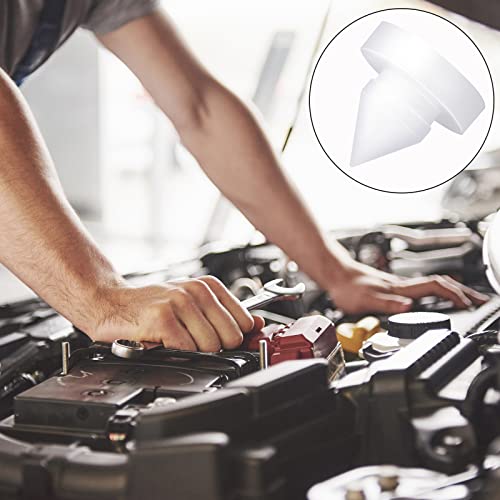 8 Pieces Brake Pedal Stop Pad Rubber Brake Stoppers Automotive Clutch Pedal Stoppers Compatible With 90541-06036 46505-Sa5-000 Black And White #TOP3