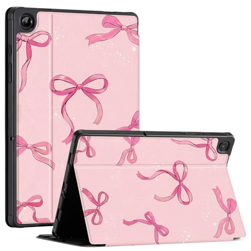 Image of CoBak Case for Samsung Galaxy Tab A11+ Plus 11 inch 2025, Multi-Viewing Angles, All New PU Leather Folio Stand Cover with Auto Sleep Wake Feature for Samsung Galaxy Tab A11+ Tablet 11-inch, Bow Tie