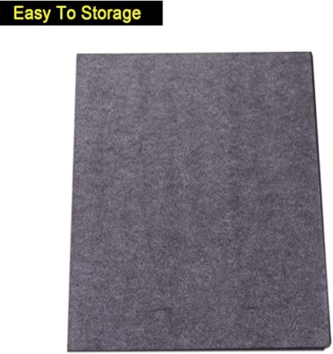 Papel de transferência de grafite 51 x 119 cm, 10 folhas de papel vegetal preto de transferência de