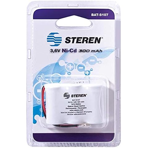 STEREN 3.6V, 300Mah (3 x 1/2AA) Universal Ni-Cd Cordless Phone Battery Cover