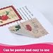 60 PCS Vintage Postage Stamp Stickers, Retro Stamps for Scrapbooking Aesthetic Botanical Decorative Stickers Vintage Postage Stamps for Junk Journal Planners Notebooks DIY Crafts Water Bottles Laptop