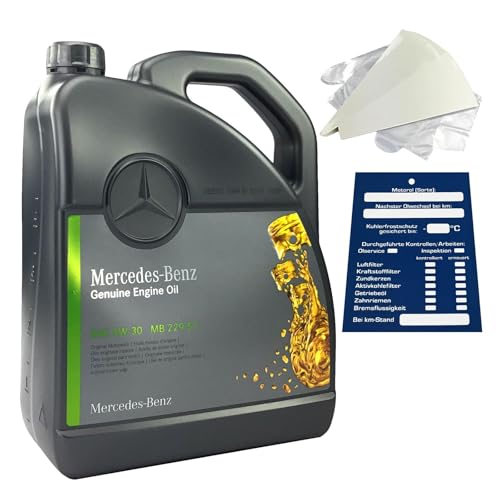 Mercedes-Benz Original Motorenöl SET 5W-30 MB 229.51 5 Liter