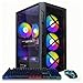 STGAubron Gaming PC Computer Desktop, GeForce GTX 1660 Super 6G, Intel Core i7 up to 3.9G, 16G RAM, 512G SSD, WiFi, BT 5.0, RGB Fan x6, Windows 11 Home