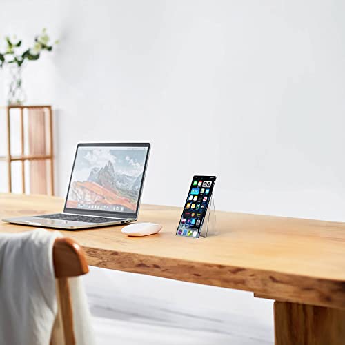 Boloyo Acrylic Book Stand With Ledge,6Pc Clear Acrylic Display Easel, Transparent Tablet Holder For Displaying Pictures,Books,Music Sheets,Notebooks, Artworks, Cds, Etc.(Clear 6Pc Small) #TOP5