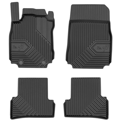 MOTOS Tapis de sol caoutchouc pour Renault Modus 2004-2012 Améliorez Votre Confort de Voyage avec Le tapis noir antidérapant Auto No.77- tapis voiture Tous Temps pour...
