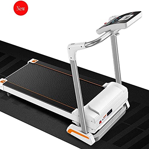 Image of Folding Treadmill for Home Portable Electric Treadmill Running Exercise Machine Compact Treadmill Foldable Heart Rate Monitor 5Inch Screen for Small Apartments and Office