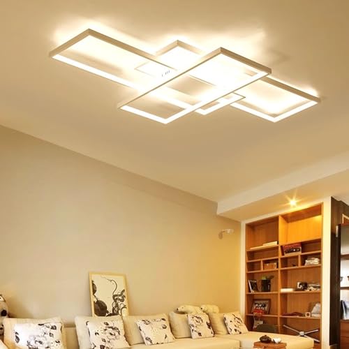Plafonnier LED moderne à gradation continue et contrôle par APP - 2