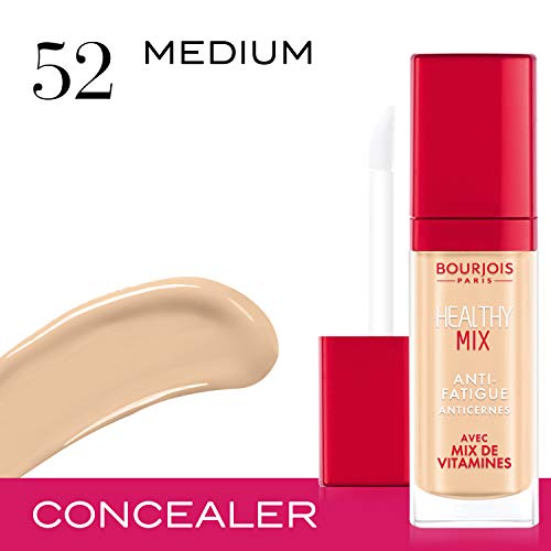 Healthy Mix Anticernes Líquido, Bourjois , 52 Medium, 7.8 ml