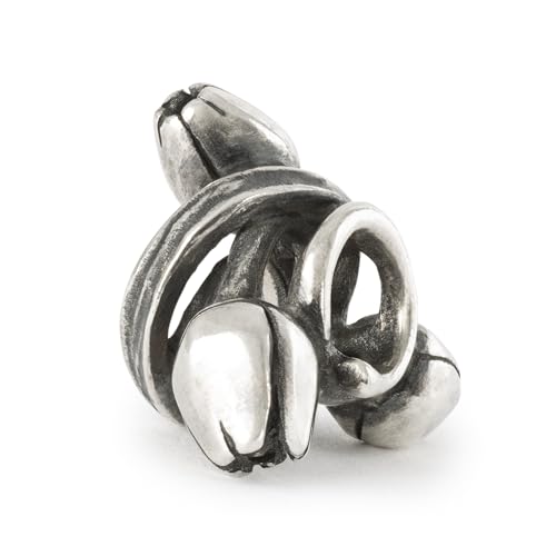 Cuentas de Plata Trollbeads Colección Primavera 2024 con diseño artesanal de flores exóticas 2